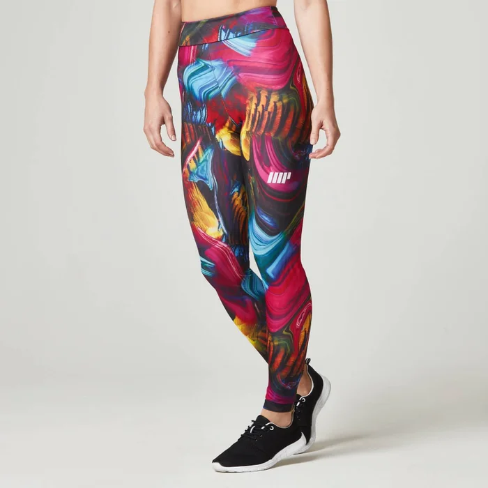 Myprotein Leggings Kvinnor – Psychedelic Swirl