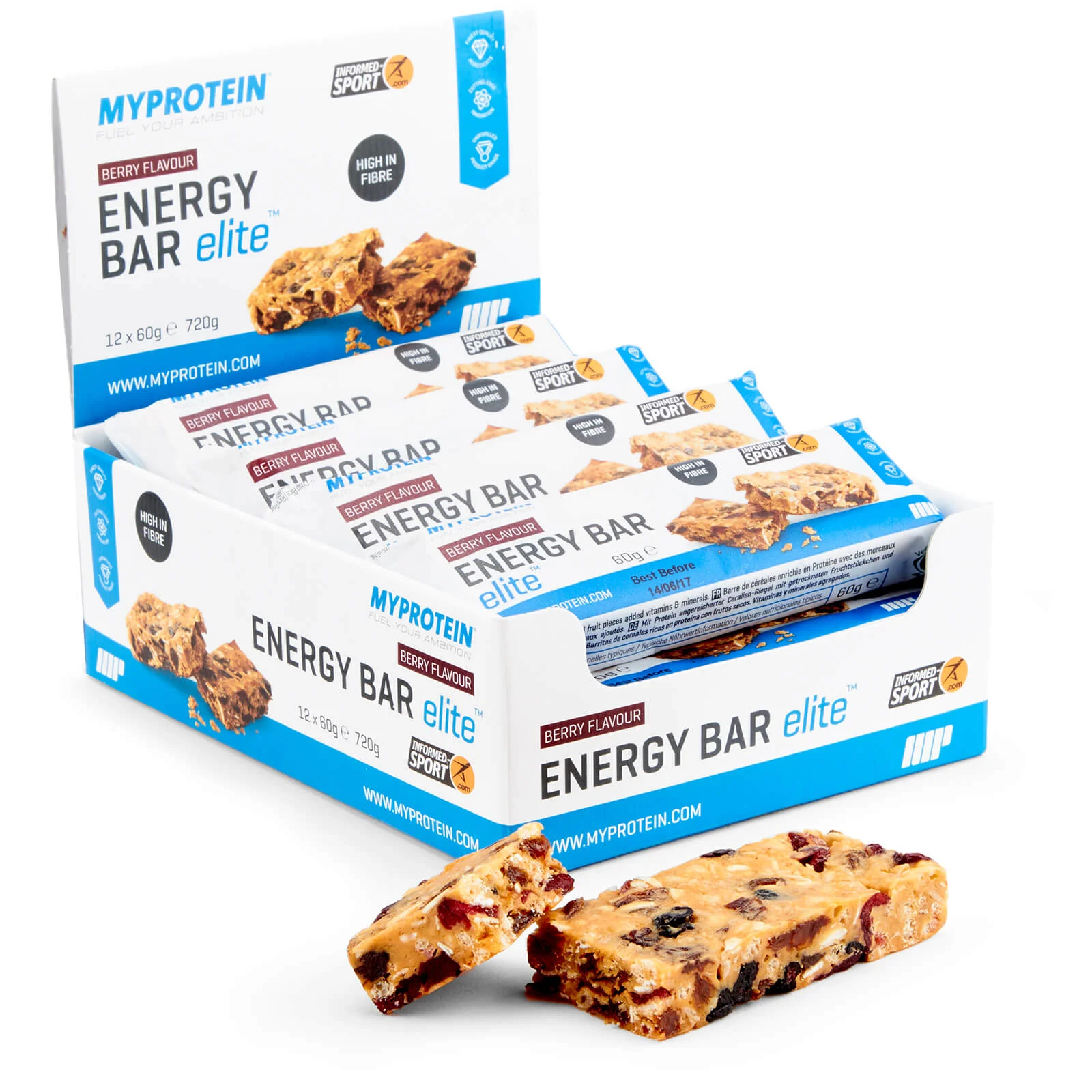Carb Fuel Bar Elite - 12 x 60g - Bär Bild 1