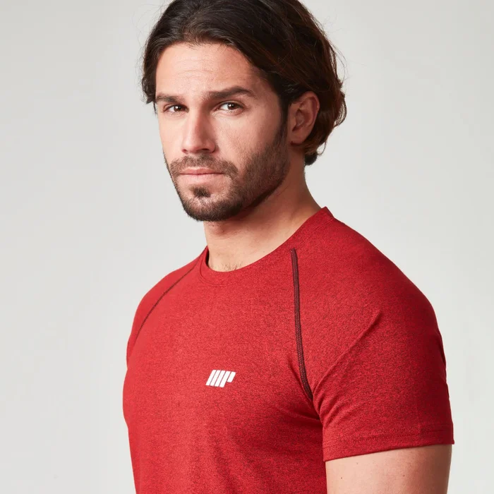Performance t-shirt med raglanärmar
