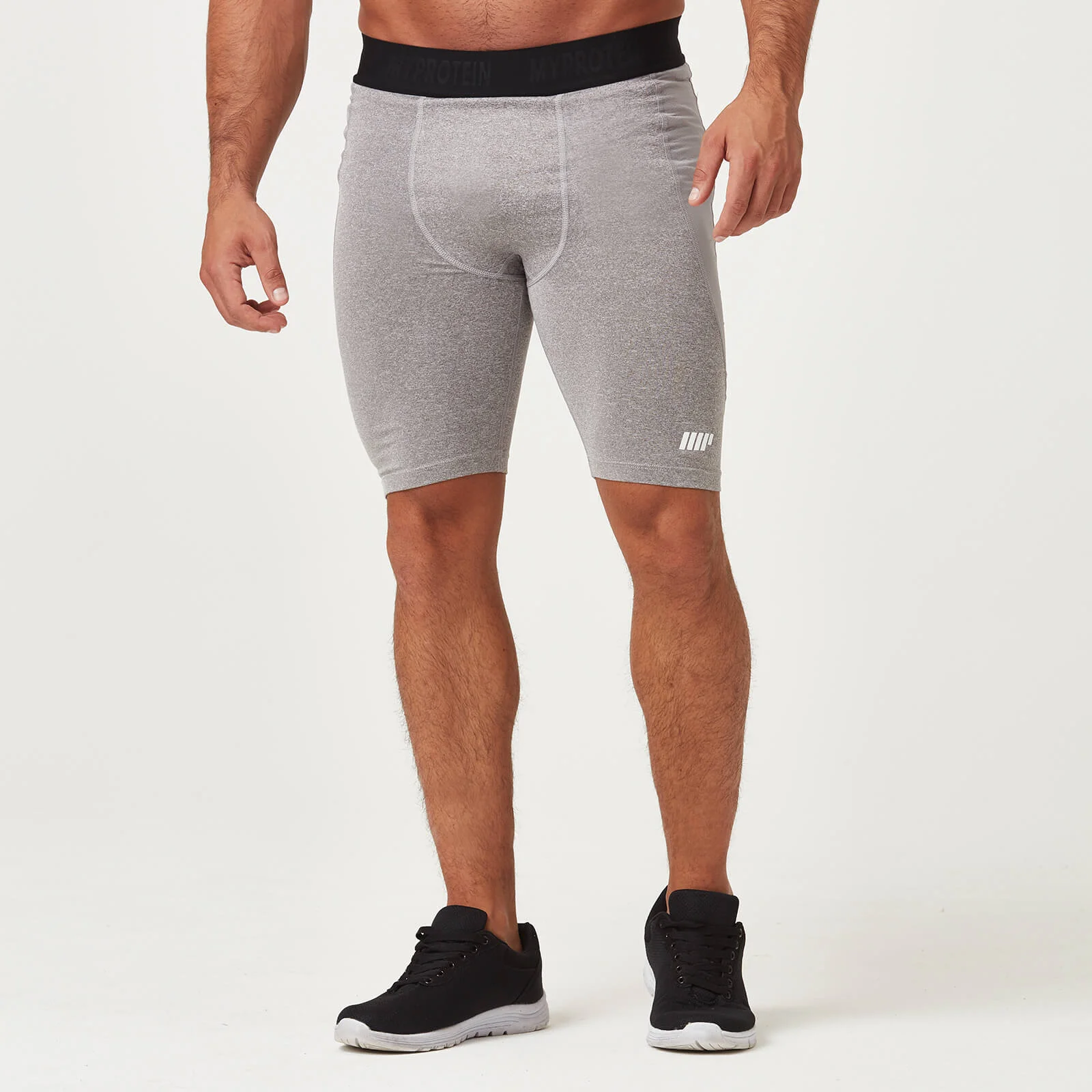 Charge Compression Shorts - S - Grey Marl Bild 1
