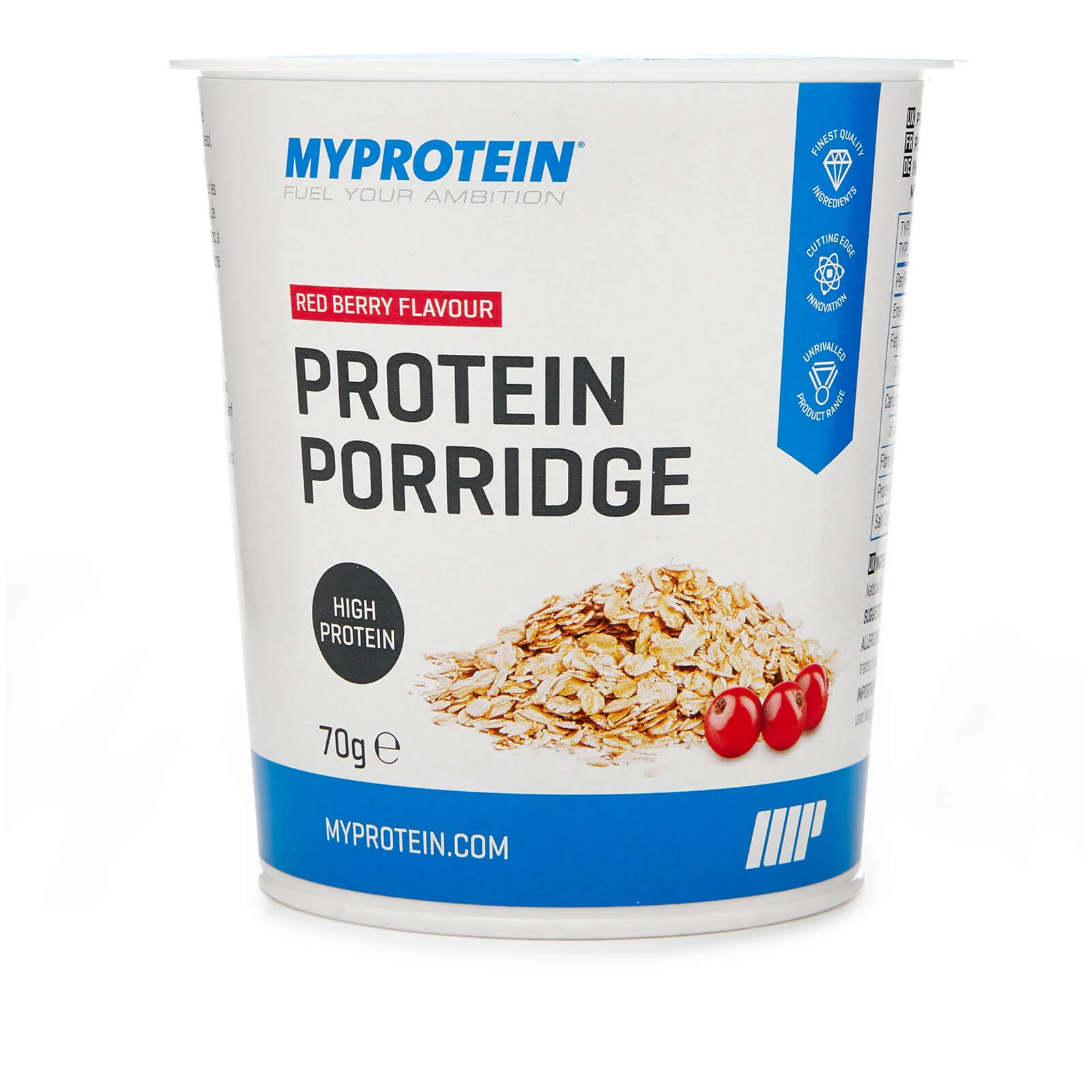 Protein Porridge Pot (Smakprov) - 70g - Red Berry Bild 1