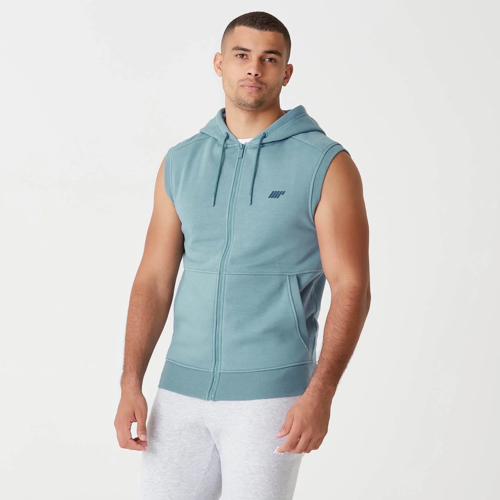 MP Tru-Fit Sleeveless Hoodie 2.0 - Airforce Blue - XS Bild 1