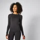 Inspire Seamless Long-Sleeve Top - Svart