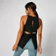 Bliss Burnout Vest - Svart