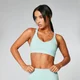 Power Mesh Sports Bra - Havsgrön