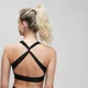 MP Power Cross Back Sports Bra för kvinnor – Svart