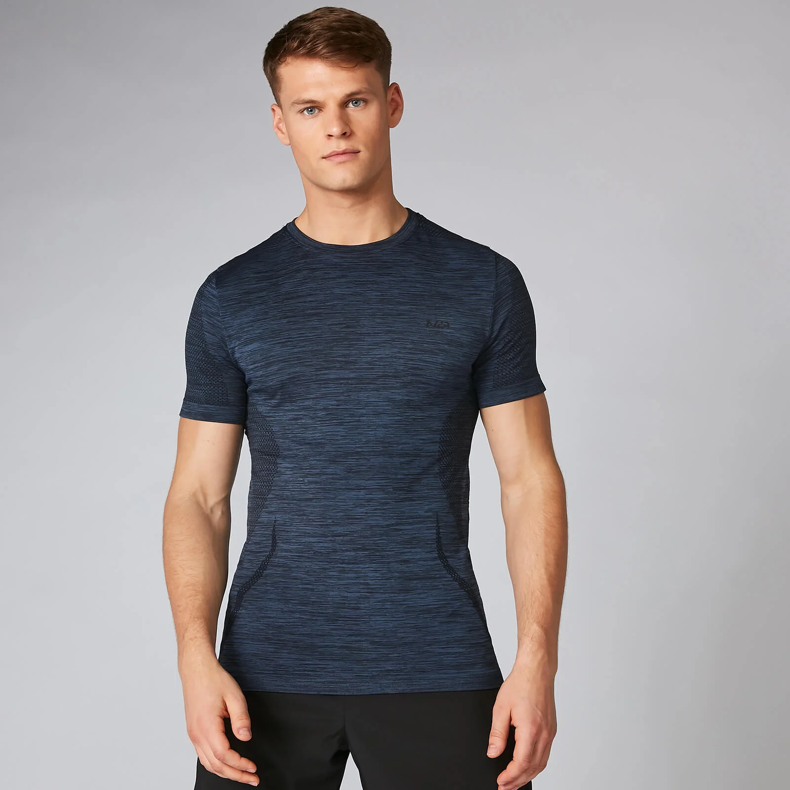 Sculpt Seamless T-Shirt - Mörklila - XS Bild 1
