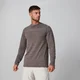Aero Knit Long-Sleeve T-Shirt - Gråbrun