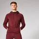 Form Pullover Hoodie - Mörkröd