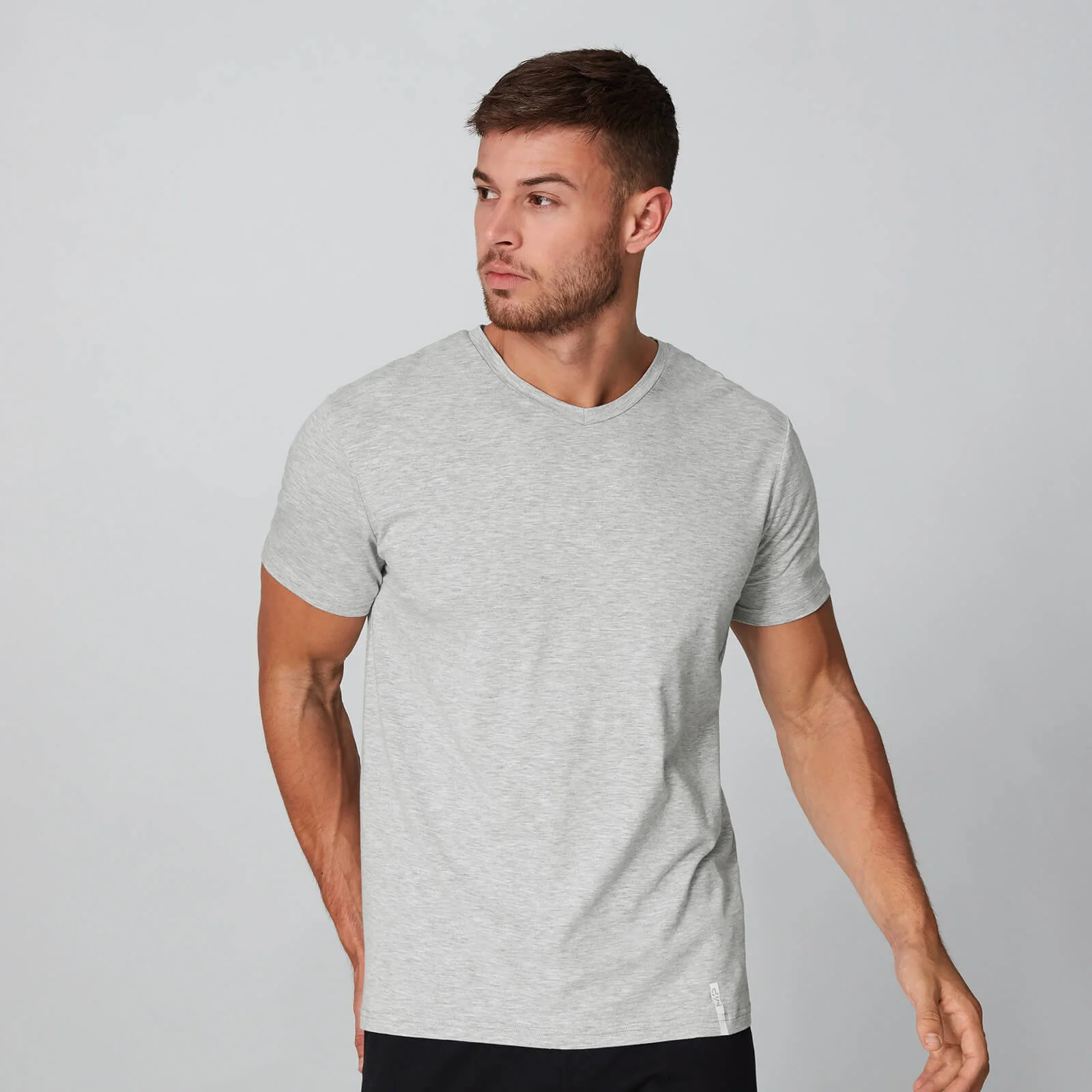 MP Luxe Classic V-Neck - Silver - XS Bild 1