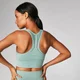 Acid Wash Sports Bra - Havsgrön