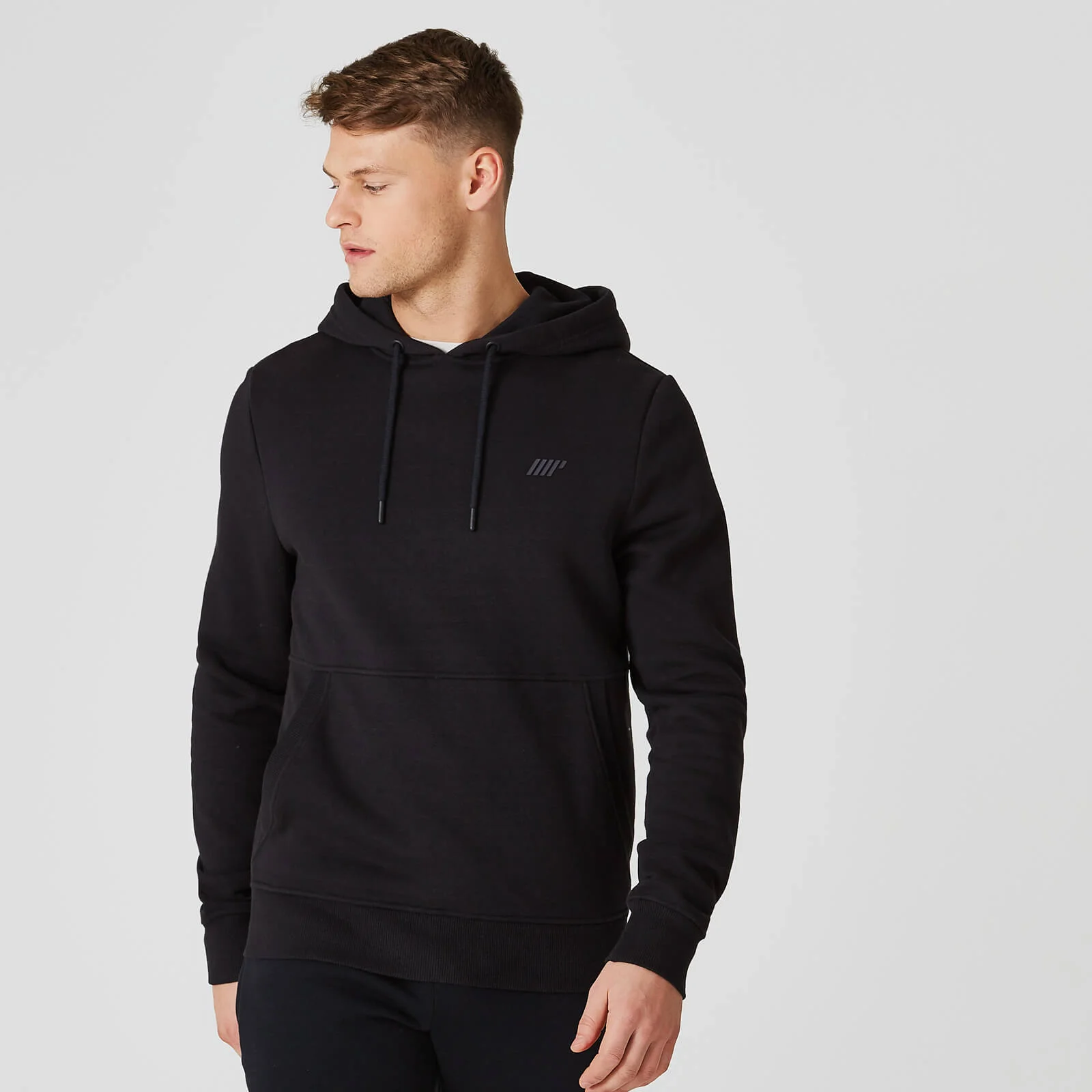 MP Men's Tru-Fit Pullover Hoodie 2.0 - Black - XS Bild 1