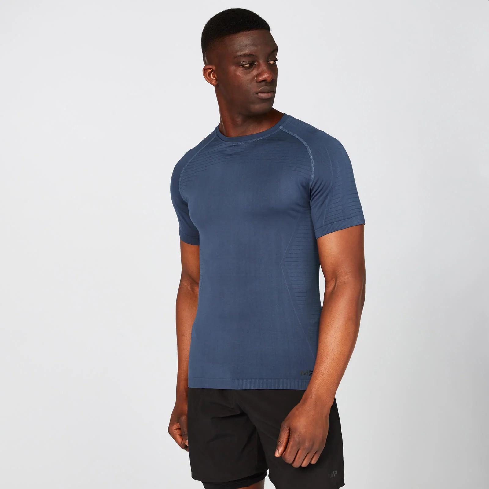 MP Men's Elite Seamless T-Shirt - Indigo - XS Bild 1