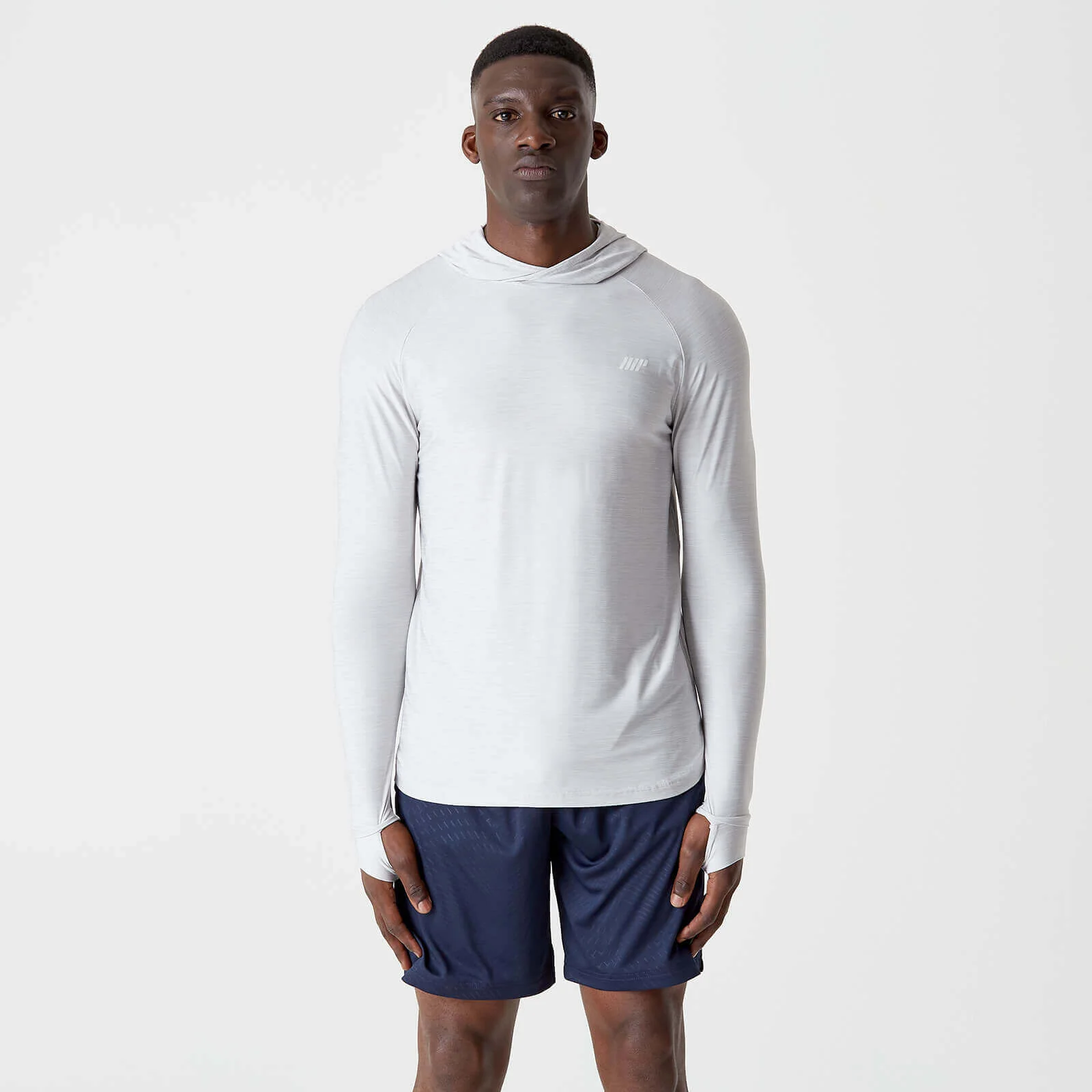 MP Dry-Tech Infinity Hoodie – Silver - XS Bild 1
