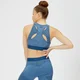 Myprotein Inspire Seamless Sports Bra - Blue
