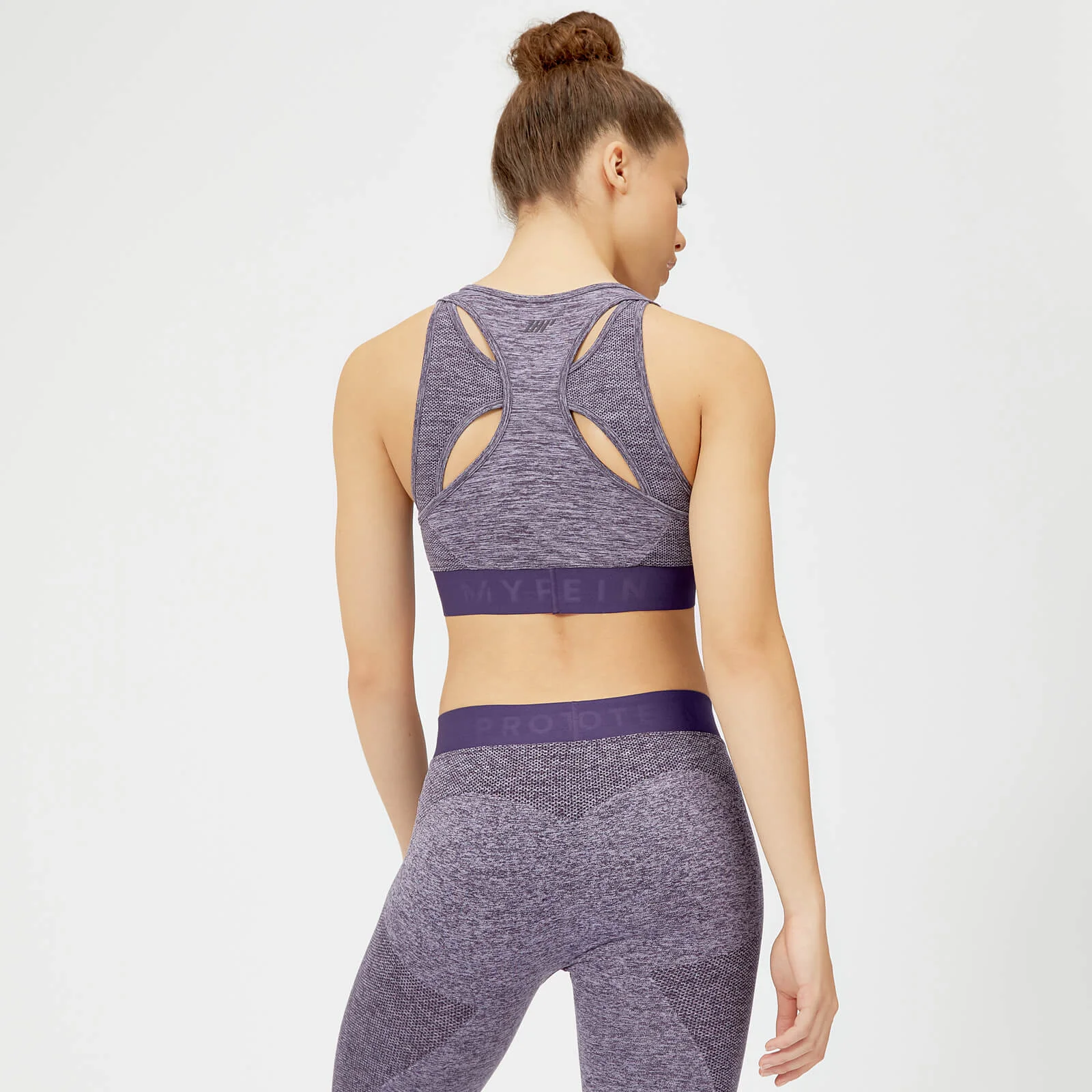 MP Women's Inspire Seamless Sports Bra - Purple - XS Bild 1