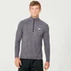 Performance 1/4 Zip Top - Gråmelerad
