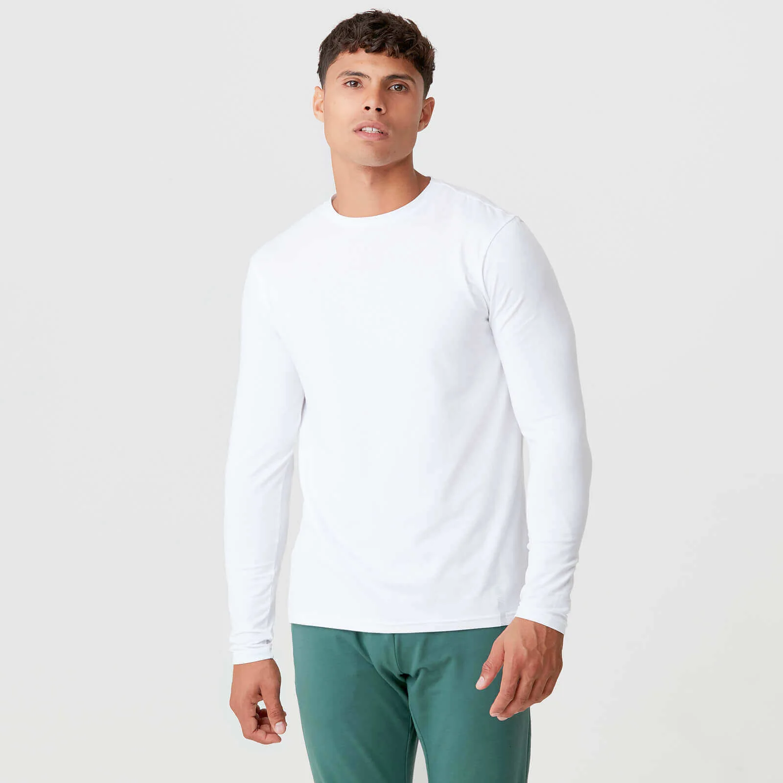 Luxe Classic Long-Sleeve Crew - XS Bild 1