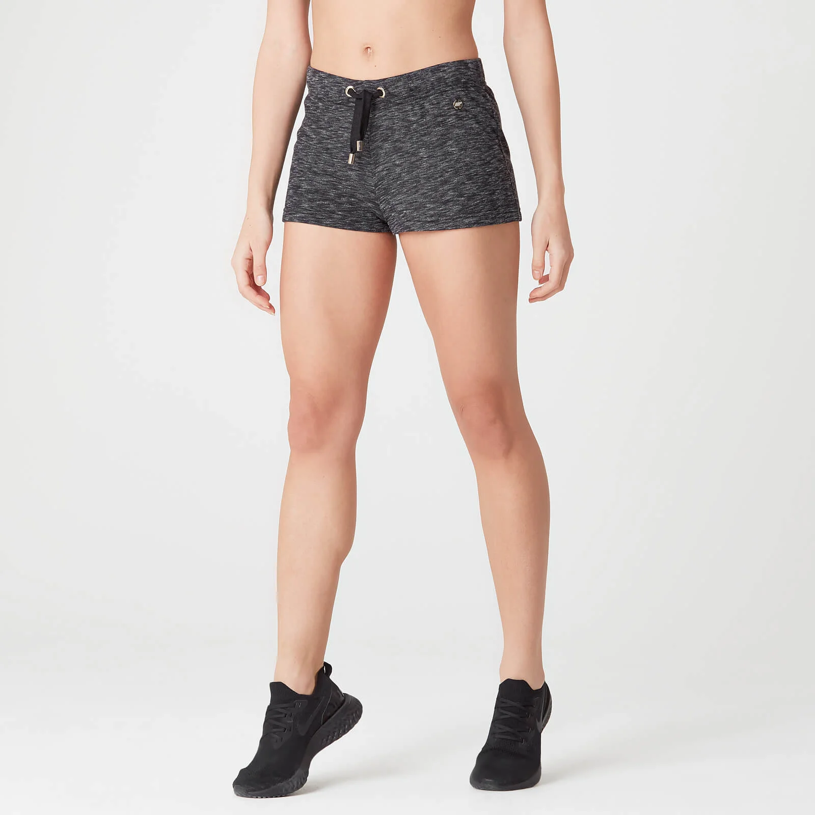 MP Luxe Lounge Shorts - Black Heather - XS Bild 1