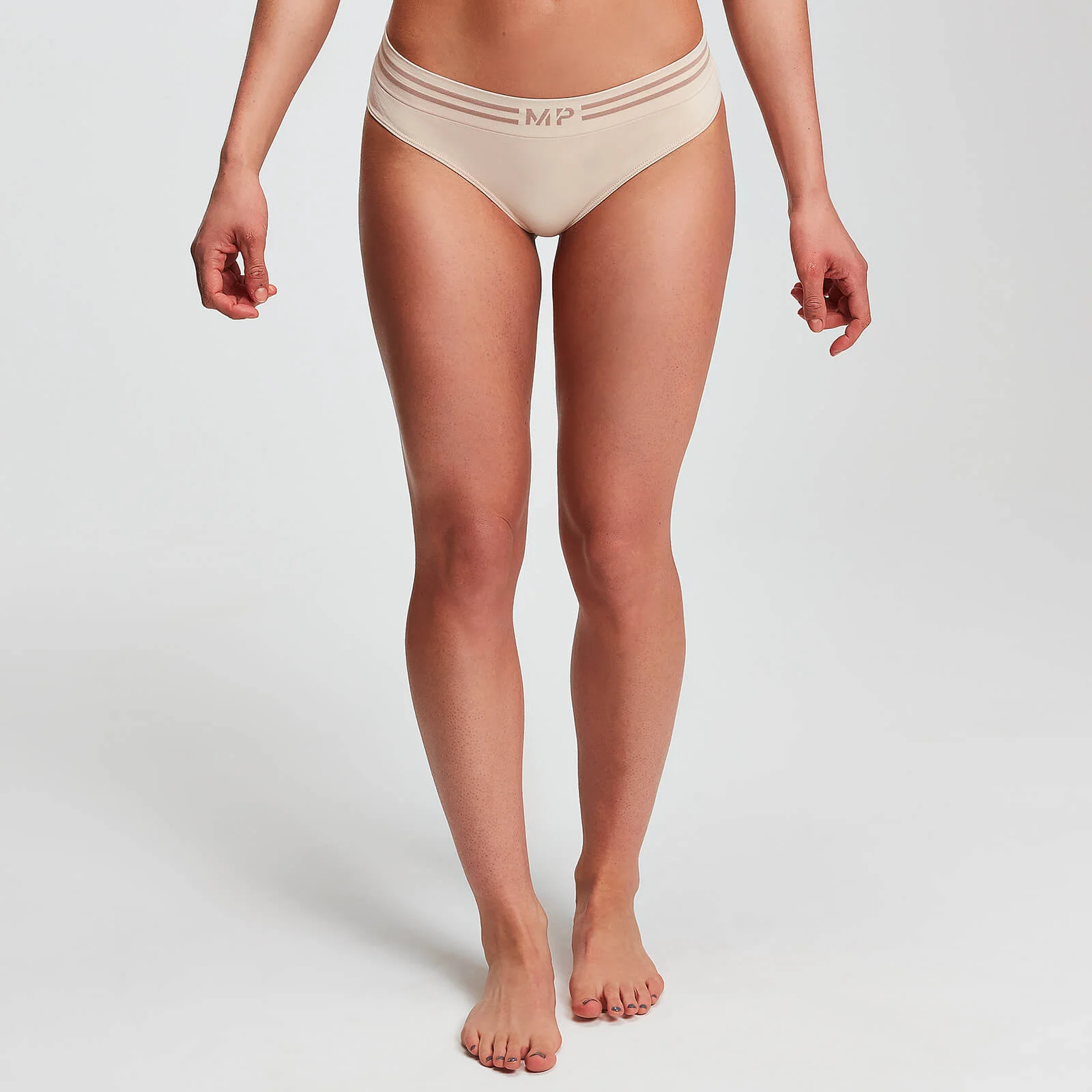 MP Seamless Thong för kvinnor – Beige - XS Bild 1