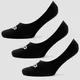 Invisible Socks för kvinnor - Svart