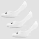 nvisible Socks för kvinnor - Vit