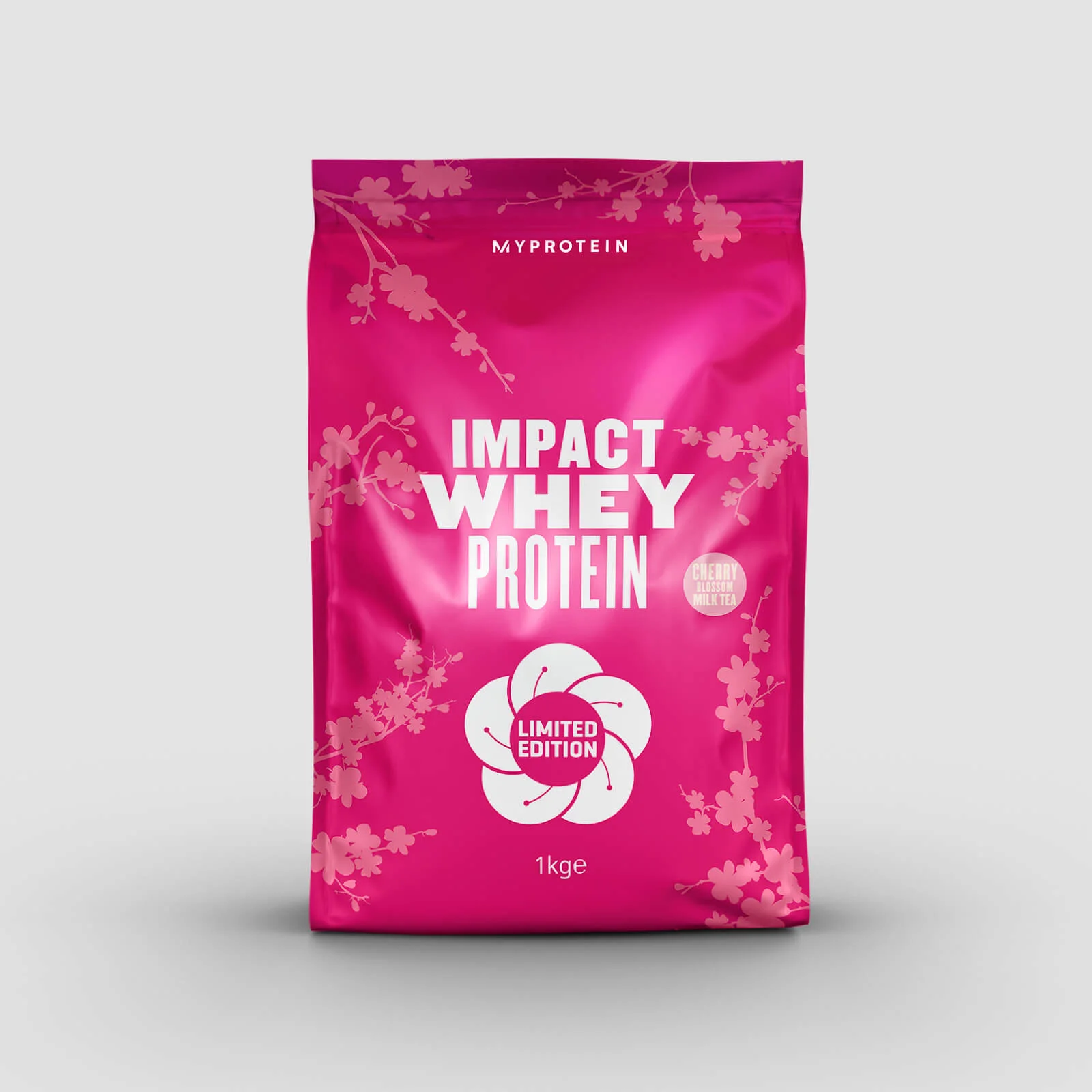 Myprotein Impact Whey Protein, Cherry Blossom Milk Tea, 1kg Bild 1