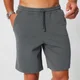 Washed Sweatshorts - Grå
