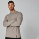 Luxe Classic Long Sleeve Crew - Grå