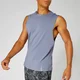 Luxe Classic Sleeveless T-Shirt — Mörkblå