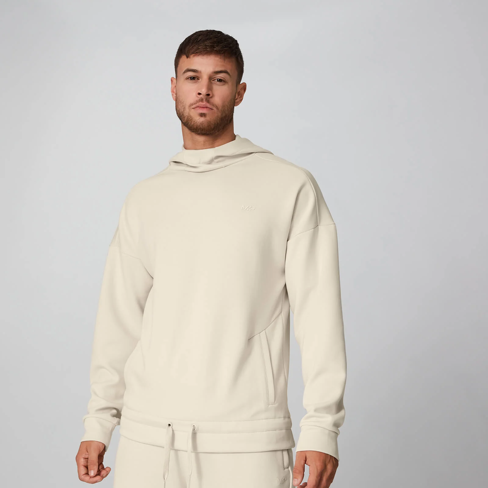 MP Men's Form Pullover Hoodie - Ecru - XS Bild 1