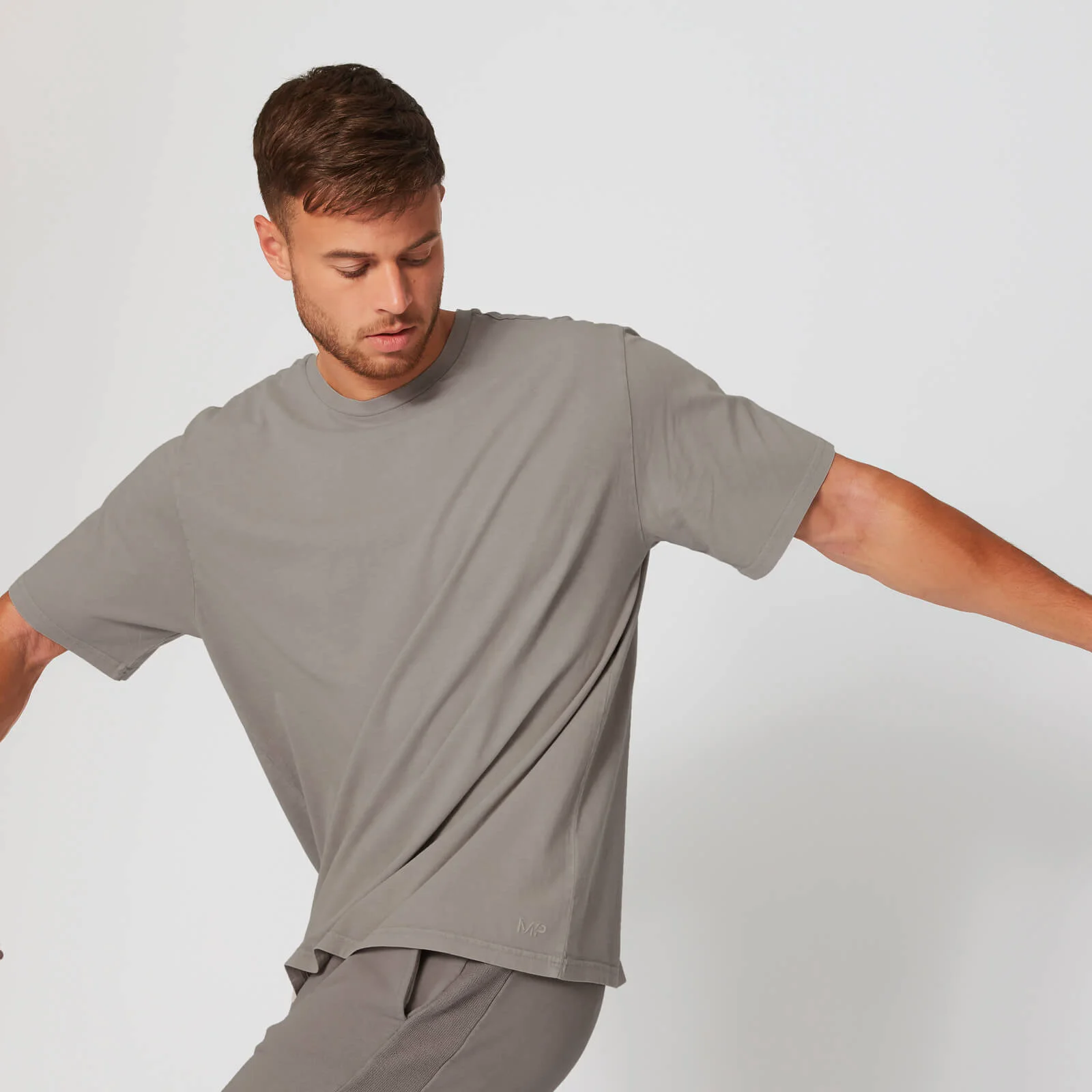 Washed T-Shirt - Brun - XS Bild 1