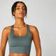Shape Seamless Cross-Strap Bra — Grå