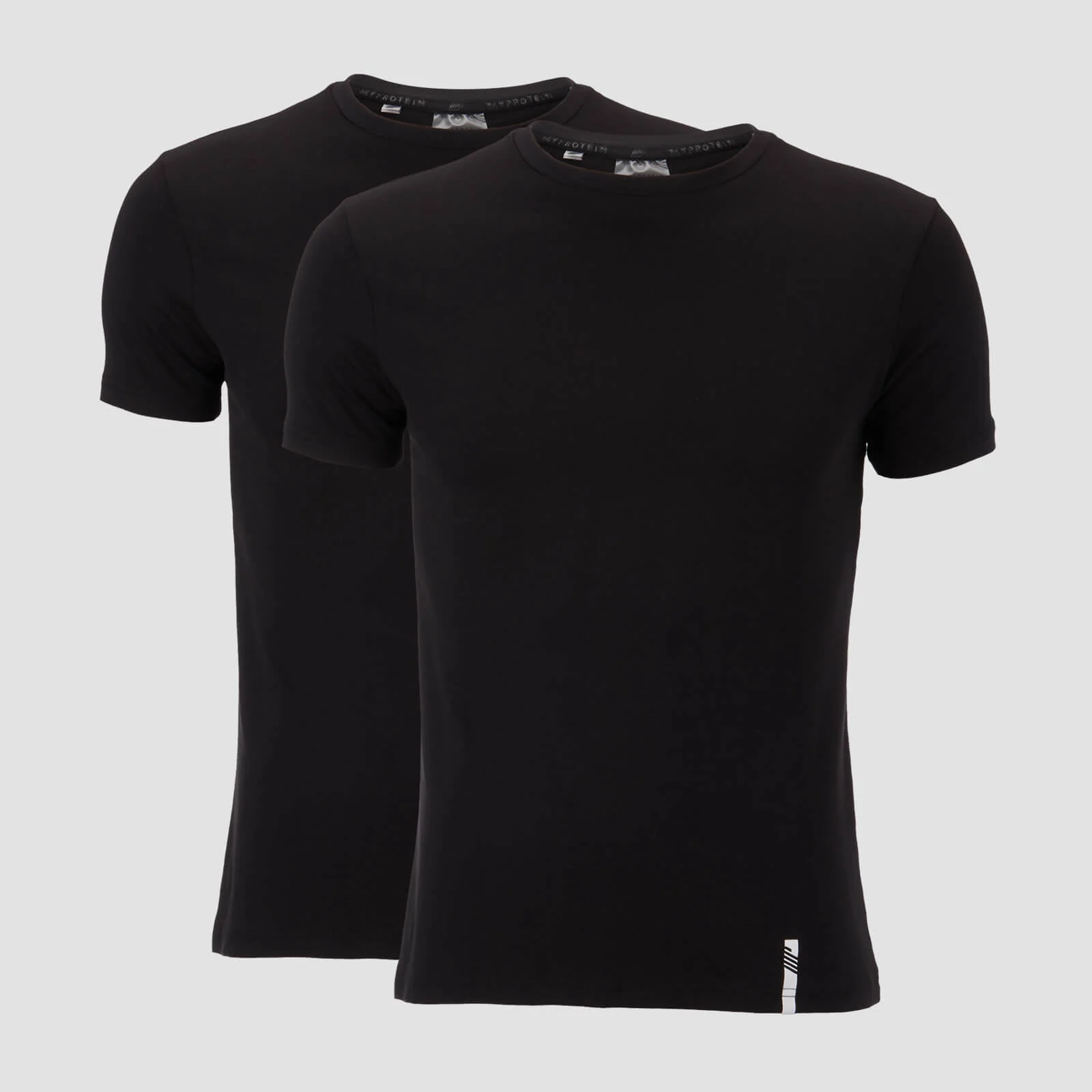 Luxe Classic Crew T-Shirt (2-pack) - Svart/Svart - XS Bild 1