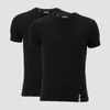 Luxe Classic Crew T-Shirt (2-pack) - Svart/Svart