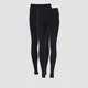 Power Classic & Mesh Leggings (2 Pack) - Svart/Svart