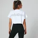 Logo Crop Top - Vit