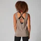 Strap Detail Vest Top - Brun