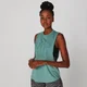 Drop Armhole Logo Vest - Blå