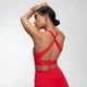 MP Power Cross Back Sports Bra för kvinnor – Röd
