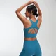 Power Longline Sports Bra - Blå