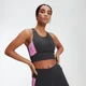Power Longline Crop Top - Grå