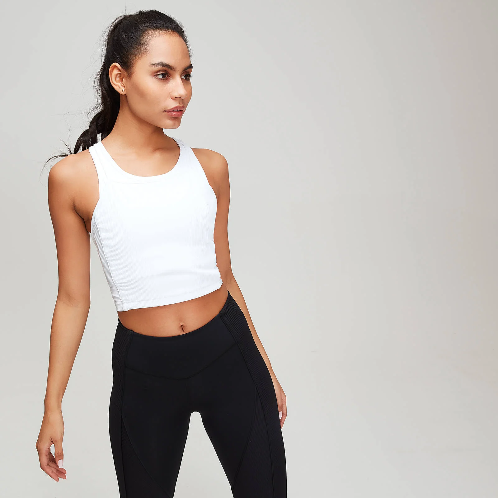 MP Textured Training Women's Vest - Vit - XS Bild 1