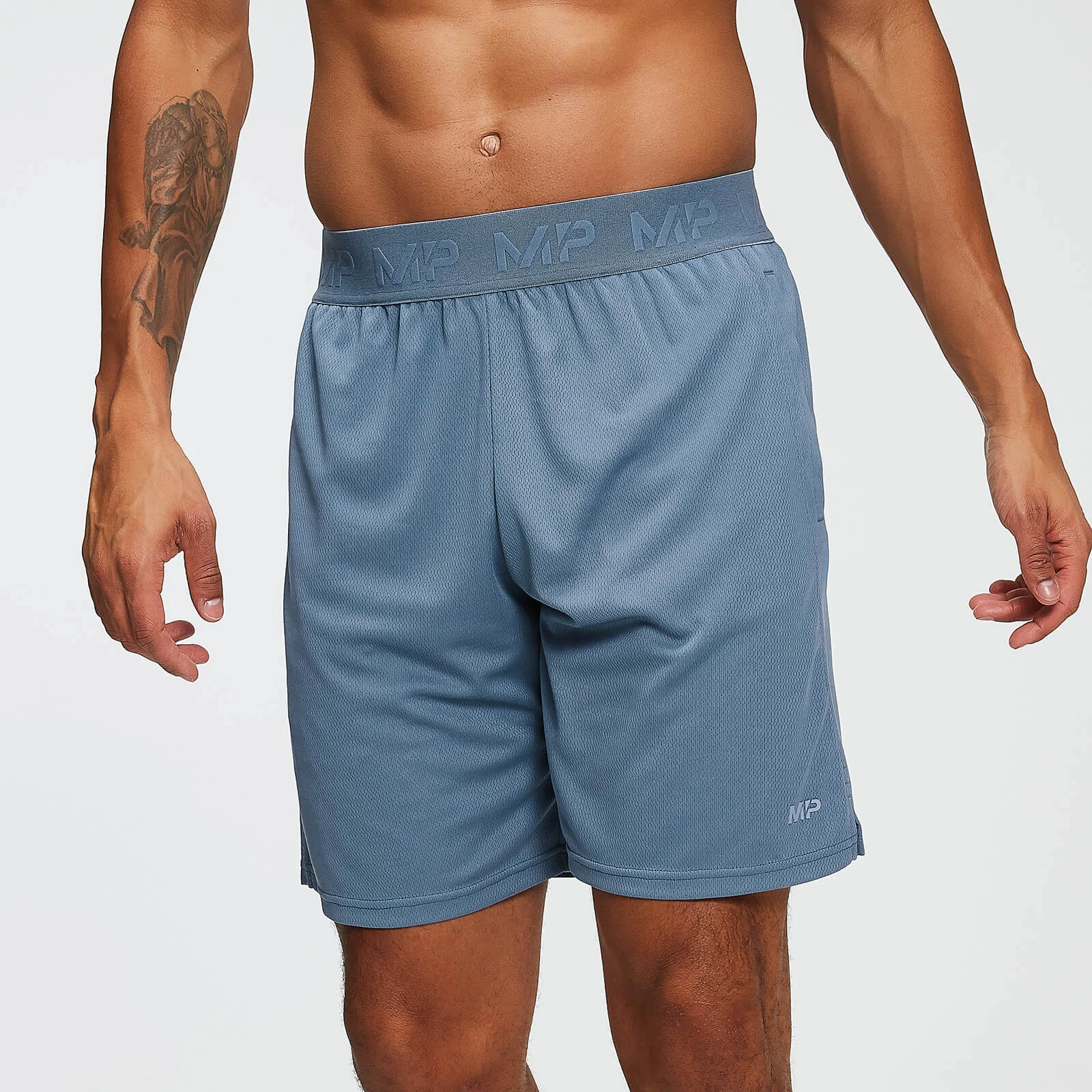 MP Men's Essentials Training Shorts - Washed Blue - XS Bild 1