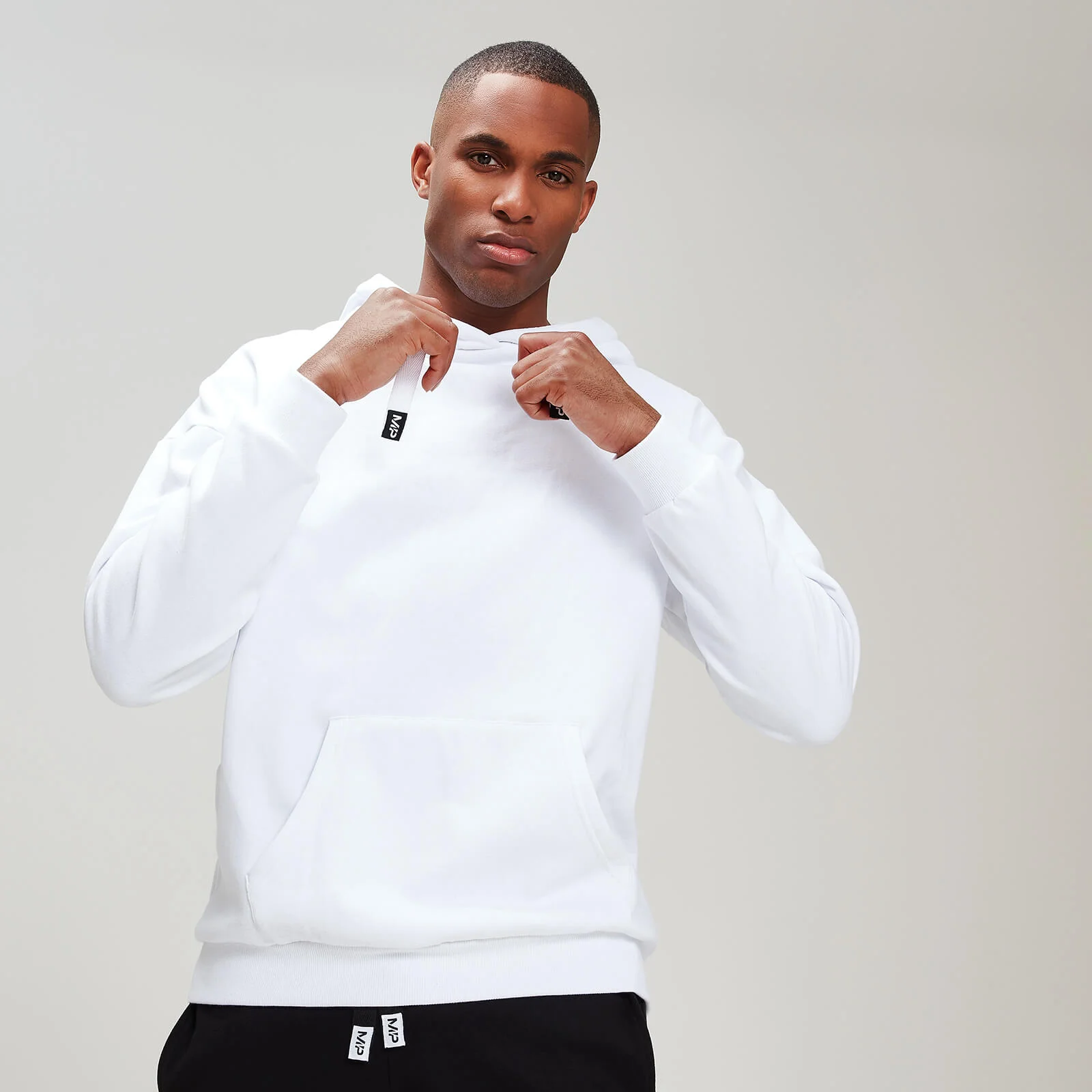 MP Rest Day Men's Stripe Overhead Hoodie - Vit - XS Bild 1