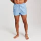 MP Men's Contrast Stitch Swim Shorts - Ljusblå