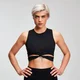 MP Power Women's Crop Top - Svart