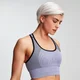 MP Contrast Seamless Women's Sports Bra - Grå