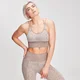MP Animal Snake Seamless Sports Bra - Brun