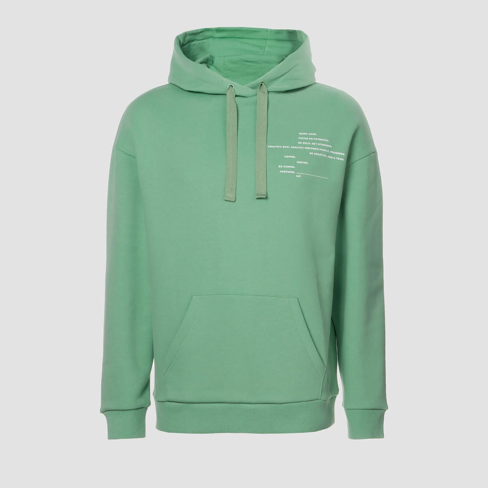 Rest Day Slogan Hoodie - Grön - XS Bild 1